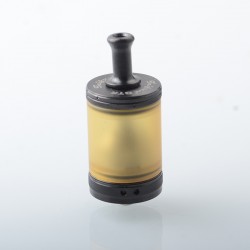 TF Taifun GTR Style MTL RTA Rebuildable Tank Atomizer - Black, 316 Stainless Steel + PEI, 4.0ml, 23mm Diameter