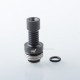 EMC Style Drip Tip for BB / Billet / Boro AIO Box Mod - Black, Stainless Steel