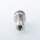 EMC Style Drip Tip for BB / Billet / Boro AIO Box Mod - Silver, Stainless Steel