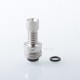 EMC Style Drip Tip for BB / Billet / Boro AIO Box Mod - Silver, Stainless Steel