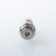 EMC Style Drip Tip for BB / Billet / Boro AIO Box Mod - Silver, Titanium Alloy
