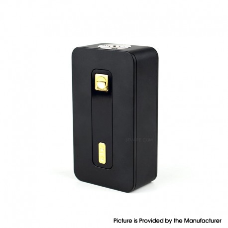 [Ships from Bonded Warehouse] Authentic Dovpo Themis 220W VW Box Mod - Black, VW 5~220W, 2 x 18650