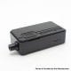 Authentic SKNKWORKX D-01 AlO Box Mod - Black, VW 1~60W, 1 x 18650, Evolv DNA60 Chipset, Compatible with DotAIO Tanks