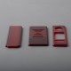 Authentic MK MODS Replacement Panels Set for Stubby AIO - Red (3 PCS)