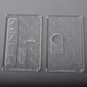 NS X Monarchy Style Front + Back Door Panel Plates for BB / Billet Box Mod - Clear, Acrylic (2 PCS)