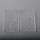 NS X Monarchy Style Front + Back Door Panel Plates for BB / Billet Box Mod - Clear, Acrylic (2 PCS)