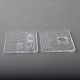 NS X Monarchy Style Front + Back Door Panel Plates for BB / Billet Box Mod - Clear, Acrylic (2 PCS)