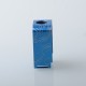 Authentic MK MODS Topo Boro Tank for SXK BB / Billet AIO Box Mod Kit - Blue, Aluminum + Glass