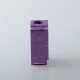 Authentic MK MODS Topo Boro Tank for SXK BB / Billet AIO Box Mod Kit - Purple, Aluminum + Glass