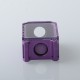 Authentic MK MODS Topo Boro Tank for SXK BB / Billet AIO Box Mod Kit - Purple, Aluminum + Glass