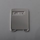 Authentic ETU B1 Replacement Front Door Cover Plate for BB / Billet / Boro Tank - Silver, Titanium Alloy