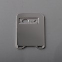 Authentic ETU B1 Replacement Front Door Cover Plate for BB / Billet / Boro Tank - Silver, Titanium Alloy