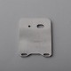 Authentic ETU B1 Replacement Front Door Cover Plate for BB / Billet / Boro Tank - Silver, Titanium Alloy