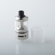 SXK NarVa Style RTA Rebuildable Tank Atomizer - Silver, 316SS + PCTG, 22mm Diameter