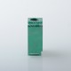 Authentic MK MODS Topo Boro Tank for SXK BB / Billet AIO Box Mod Kit - Green, Aluminum + Glass