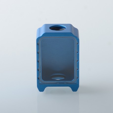 Authentic MK MODS Boro Tank for SXK BB / Billet AIO Box Mod Kit - Blue, Aluminum + Glass