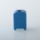 Authentic MK MODS Boro Tank for SXK BB / Billet AIO Box Mod Kit - Blue, Aluminum + Glass