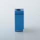 Authentic MK MODS Boro Tank for SXK BB / Billet AIO Box Mod Kit - Blue, Aluminum + Glass