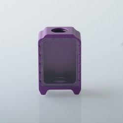 Authentic MK MODS Boro Tank for SXK BB / Billet AIO Box Mod Kit - Purple, Aluminum + Glass