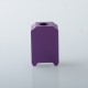 Authentic MK MODS Boro Tank for SXK BB / Billet AIO Box Mod Kit - Purple, Aluminum + Glass