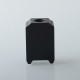 Authentic MK MODS Boro Tank for SXK BB / Billet AIO Box Mod Kit - Black, Aluminum + Glass