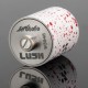 Authentic Wotofo Lush RDA Rebuildable Dripping Atomizer - White + Red, Stainless Steel, 22mm Diameter