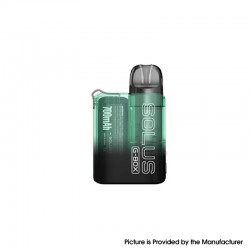 [Ships from Bonded Warehouse] Authentic SMOK Solus G-Box Pod System Kit - Translucent Green, 700mAh, 2.5ml, 0.9ohm