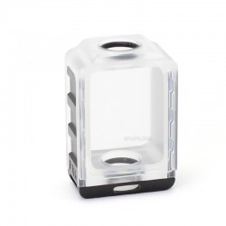 SXK S-ProRo Style Boro Tank for SXK BB / Billet AIO Box Mod Kit - Translucent, Aluminum + PMMA