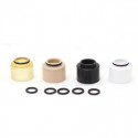 SXK Hussar STM Style RBA Replacement Inner Tank Tube - Ultem + PEEK + Black POM + White PET (4 PCS)