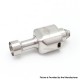 SXK ESG Skynet Style RBA Bridge for Billet / BB / Boro Tank - Silver, 316SS, Air Pins 1.0 / 1.2 / 1.5 / 2.0 / 2.5 / 3.0 / 3.5mm