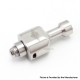 SXK ESG Skynet Style RBA Bridge for Billet / BB / Boro Tank - Silver, 316SS, Air Pins 1.0 / 1.2 / 1.5 / 2.0 / 2.5 / 3.0 / 3.5mm