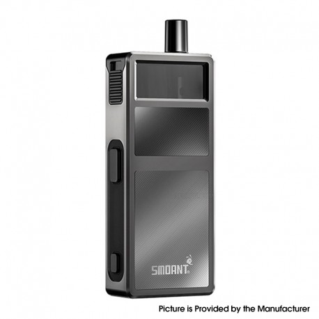 [Ships from Bonded Warehouse] Authentic Smoant Pasito Mini Pod System Kit - Space Grey, 5~30W, 1100mAh, 3.5ml, 1.0ohm