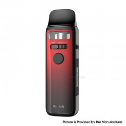[Ships from Bonded Warehouse] Authentic VOOPOO VINCI 3 Mod Pod Kit - Aurora Red, VW 5~50W, 1800mAh, 4ml, 0.3ohm / 0.6ohm