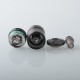 [Ships from Bonded Warehouse] Authentic BP Mods Labs MTL RTA Rebuildable Tank Vape Atomizer - DLC Black, 2.7ml, 22mm Diameter