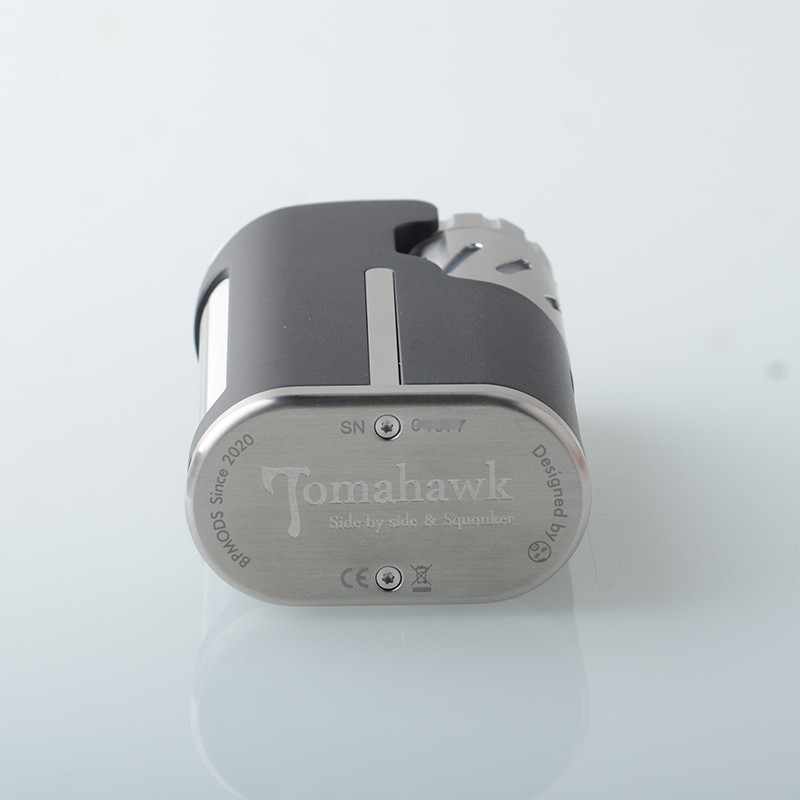 Buy Authentic BP Mods Tomahawk SBS & Squonk 60W Box Mod Black