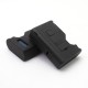 SXK PSYCHOMOD KBR-S Style Boro Mod - Black, PA66 3D Printed, 1~60W, 1 x 18650, Evolv DNA60 Chipset