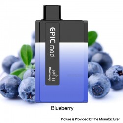 [Ships from Bonded Warehouse] Authentic NEITH EPICMOD 5500 Puffs 50mg Rechargeable Disposable Kit 650mAh 14ml - Blueberry
