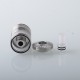 [Ships from Bonded Warehouse] Authentic BP Mods Labs MTL RTA Rebuildable Tank Atomizer - Silver, 2.7ml, 22mm Diameter