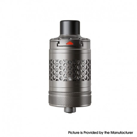 [Ships from Bonded Warehouse] Authentic Aspire Nautilus 3S Sub Ohm Tank Atomizer - Gun Metal, 4ml, 0.3ohm / 1.0ohm, 24mm