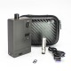 SXK Delro Style 60W TC VW AIO Mod Kit - Gun Metal, 1~60W, 2200mAh, Evolv DNA 60 Chipset