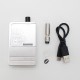 SXK Delro Style 60W TC VW AIO Mod Kit - Silver, 1~60W, 2200mAh, Evolv DNA 60 Chipset