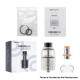 [Ships from Bonded Warehouse] Authentic OXVA Unione PnM Tank Atomizer - Silver, 5ml, 0.15ohm / 0.3ohm, 24.5mm