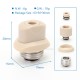 SXK Hussar BTC Style Integrated Drip Tip for BB / Billet / Boro AIO Box Mod - PEEK + 316SS