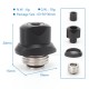 SXK Hussar BTC Style Integrated Drip Tip for BB / Billet / Boro AIO Box Mod - Black, POM + 316SS