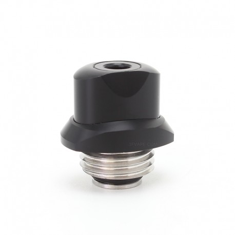 SXK Hussar BTC Style Integrated Drip Tip for BB / Billet / Boro AIO Box Mod - Black, POM + 316SS