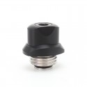 SXK Hussar BTC Style Integrated Drip Tip for BB / Billet / Boro AIO Box Mod - Black, POM + 316SS