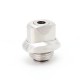 SXK Hussar BTC Style Integrated Drip Tip for BB / Billet / Boro AIO Box Mod - Silver, 316SS