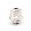 SXK Hussar BTC Style Integrated Drip Tip for BB / Billet / Boro AIO Box Mod - Silver, 316SS