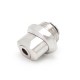 SXK Hussar BTC Style Integrated Drip Tip for BB / Billet / Boro AIO Box Mod - Silver, 316SS