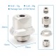 SXK Hussar BTC Style Integrated Drip Tip for BB / Billet / Boro AIO Box Mod - Silver, 316SS